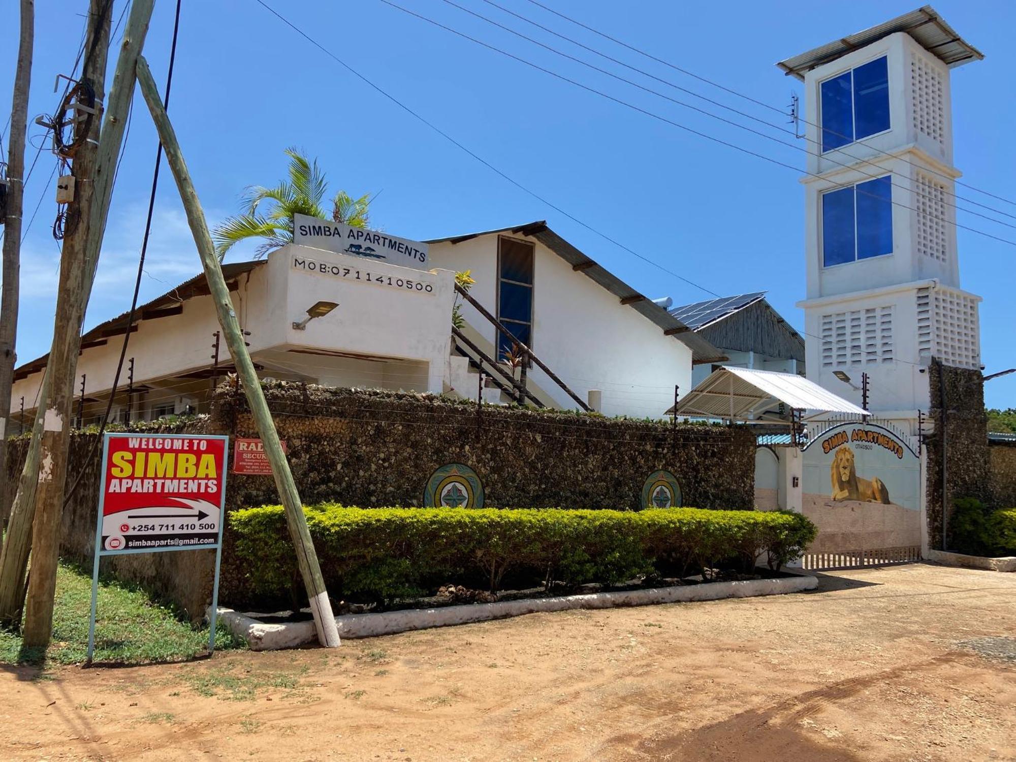 Simba Apartments Diani Beach Eksteriør billede